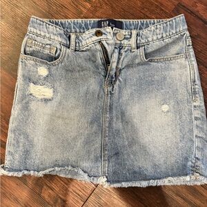 GAP Girl’s Blue Denim Skirt